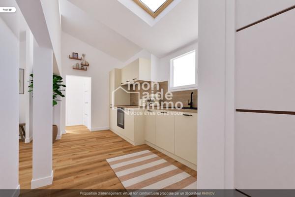 Appartement T2 65m2 cœur de ville