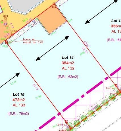 Terrain à vendre  354 m2 CHATEAURENARD - 13