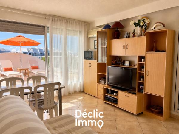 Vente appartement Le grau du roi, 34m² 2 pièces 214 000€ avec terrasse