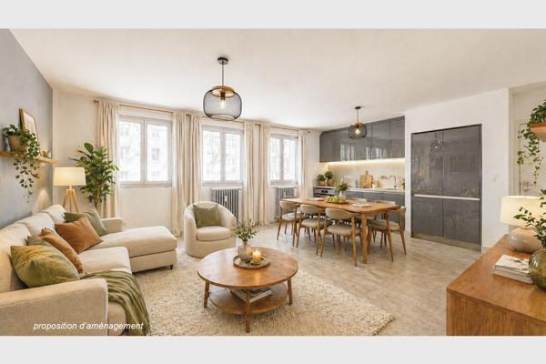 Appartement 2 pièces - 57 m² Exclusivité