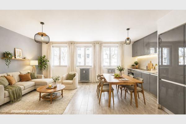 Appartement 2 pièces - 57 m² Exclusivité
