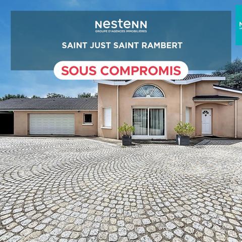 Maison Saint Just Saint Rambert 5 pièces - 145 m² hab - Terrain 1501 m²