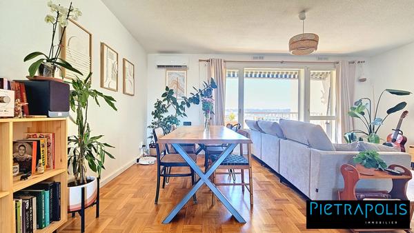 CLIMATISE - Appartement T4 rénové de 93 m² avec 2 exterieurs. Garage possible