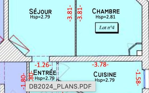 Appartement à vendre    2 pièces • 35,28 m2 Saint-Ouen