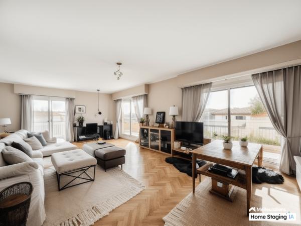 Appartement en rooftop avec terrasse , garage, cave et parking sur Perpignan Palais des Congrès