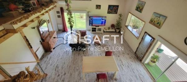 Maison 176 m² plain-pied 3 chambres avec piscine