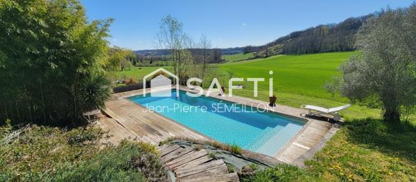 Maison 176 m² plain-pied 3 chambres avec piscine