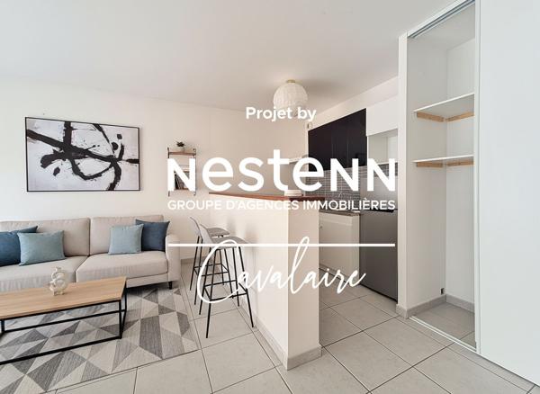 Appartement 2 pièces proche du port deuxième étage avec stationnement en sous-sol