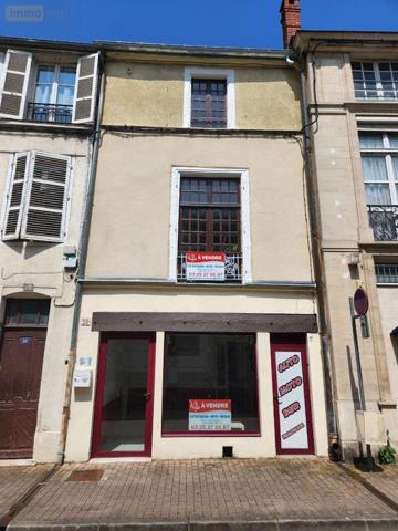 Local mixte (Pro/Hab) à vendre à Bar-sur-Aube dans l'Aube (10200), ref : 10379/579   
Calme