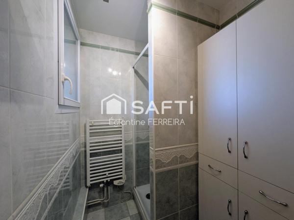 CHATEAUROUX, APPARTEMENT T3 AVEC BALCON, GARAGE ET CAVE