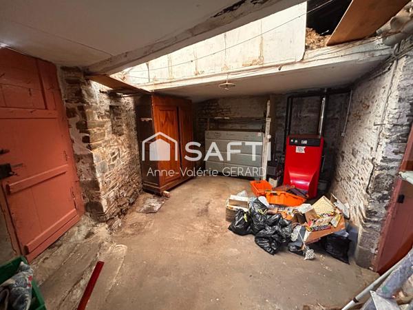 Maison de bourg ,128 m² avec garage et courette