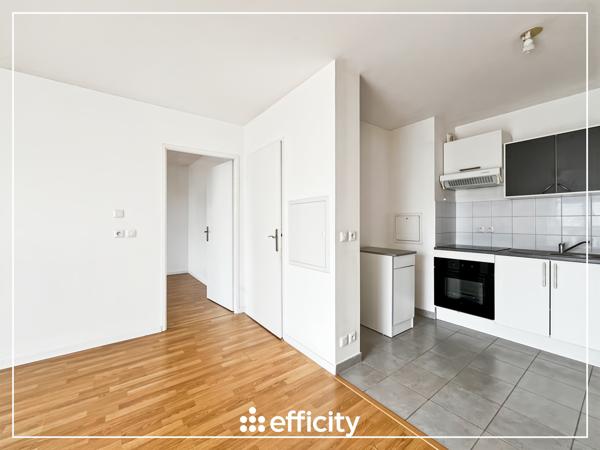 Appartement 2 pièces - 42 m² Exclusivité efficity