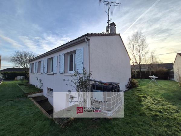 A VENDRE aux Herbiers, maison de 87 m2 env avec 3 chambres sur une parcelle de 568 m2