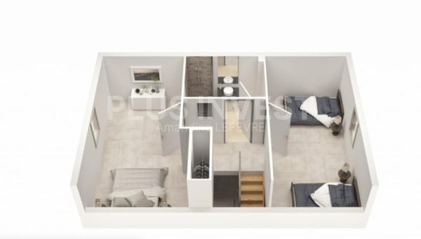 Maison neuve mitoyenne T4 avec jardin