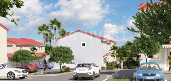 Maison neuve mitoyenne T4 avec jardin