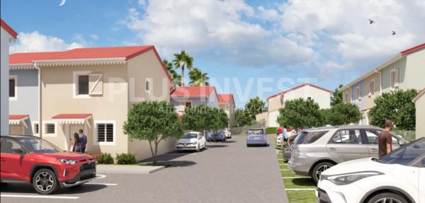 Maison neuve mitoyenne T4 avec jardin