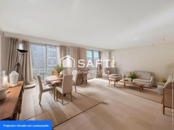 Marseille 13008- Parc Chanot-Type 4,100m2-Lumineux.