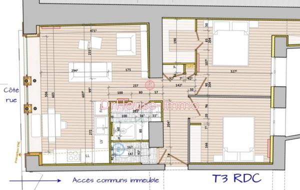 Appartement à vendre 5 pièces de 84 m²