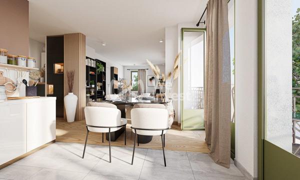 T3 neuf 79 m² – Terrasse & jardin – Orientation Sud-Ouest