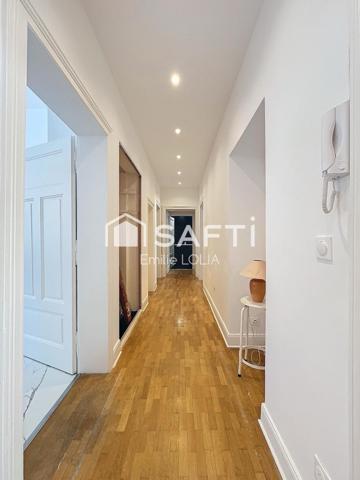 Charmant appartement de 105m², 3 chambres, à deux pas de la gare et du parc Napoléon
