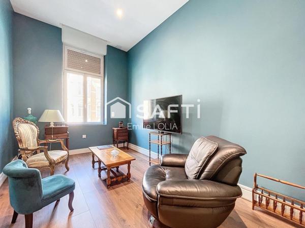 Charmant appartement de 105m², 3 chambres, à deux pas de la gare et du parc Napoléon