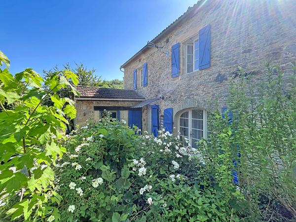 Maison en pierre avec jardin proche Prayssac