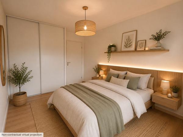Angers Justices - Appartement 2 chambres 68 m² avec balcon