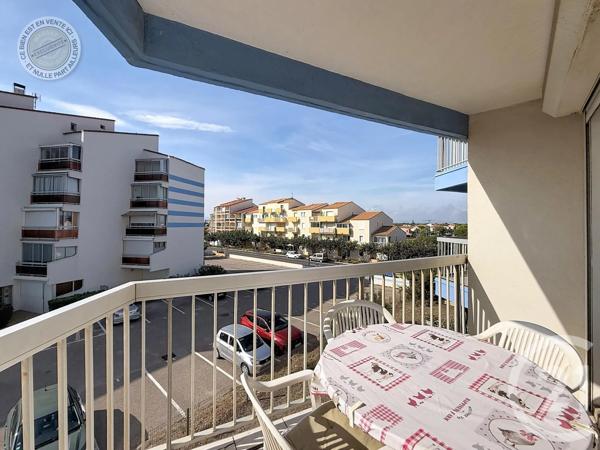 Appartement F2 à vendre  2 pièces - 28,72 m 2   LE BARCARES  - 66