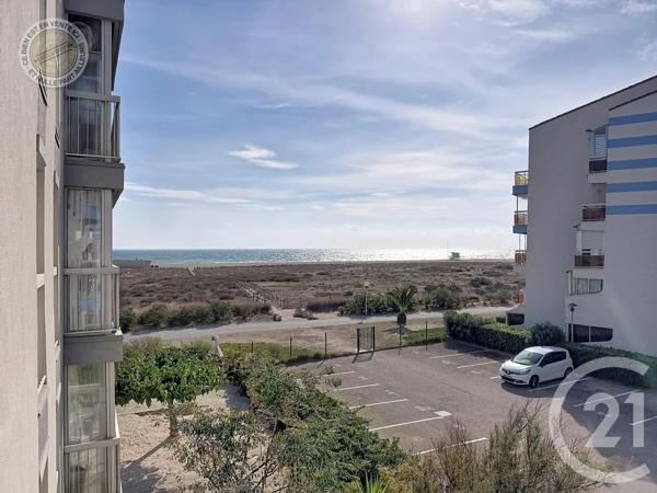 Appartement F2 à vendre  2 pièces - 28,72 m 2   LE BARCARES  - 66