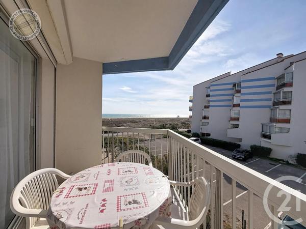 Appartement F2 à vendre  2 pièces - 28,72 m 2   LE BARCARES  - 66