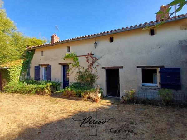 Jolie petite maison de campagne à restaurer - 2730 m² de terrain sans vis à vis