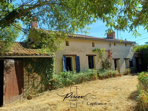 Jolie petite maison de campagne à restaurer - 2730 m² de terrain sans vis à vis