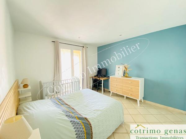 GENAS Appartement T3 de 77m² +terrasse+garage+parking