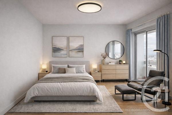 Appartement F2 à vendre  2 pièces - 51,61 m2 PARIS - 75015