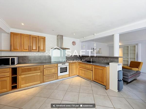 Maison de ville 3 chambres + 4e possible