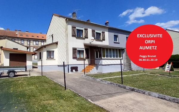 Maison à vendre    4 pièces •  Aumetz