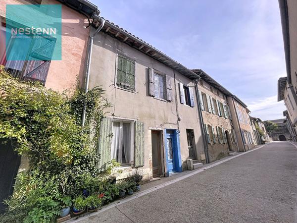 A vendre, maison de village 4 pièces de 98m² à rénover entièrement à Saint Felix Lauragais