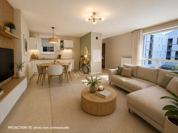 À VENDRE ? RENNES LA COURROUZE | T3 récent avec grande terrasse et parking