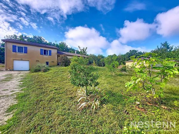 À vendre : Maison contemporaine de 153 m² avec demi-sous-sol à Gondrin, sur terrain de 3500 m²