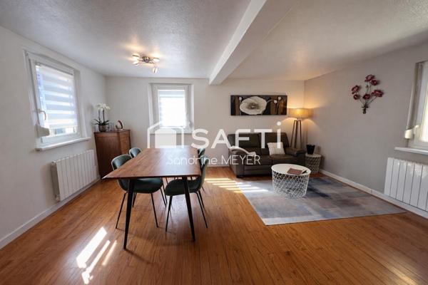 Maison 81 m², 2 chambres à coucher, garage