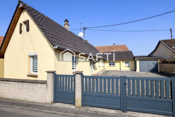 Maison 81 m², 2 chambres à coucher, garage
