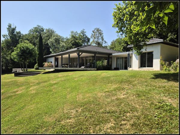 Maison contemporaine unique – Environnent magnifique, domotique, confort ultime – Proche du village de La Romieu (32480), Gers