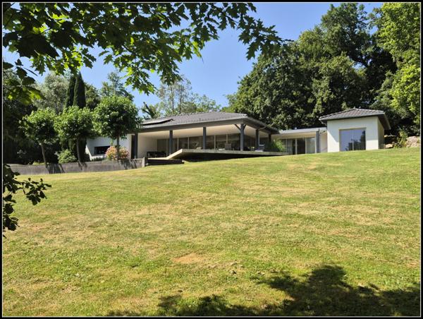 Maison contemporaine unique – Environnent magnifique, domotique, confort ultime – Proche du village de La Romieu (32480), Gers