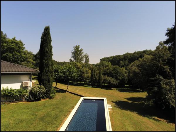 Maison contemporaine unique – Environnent magnifique, domotique, confort ultime – Proche du village de La Romieu (32480), Gers