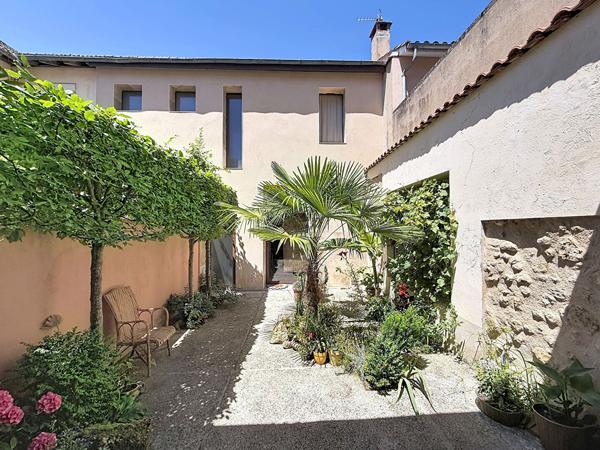 Maison de ville 3 chambres avec jardin à vendre à Aubiet
