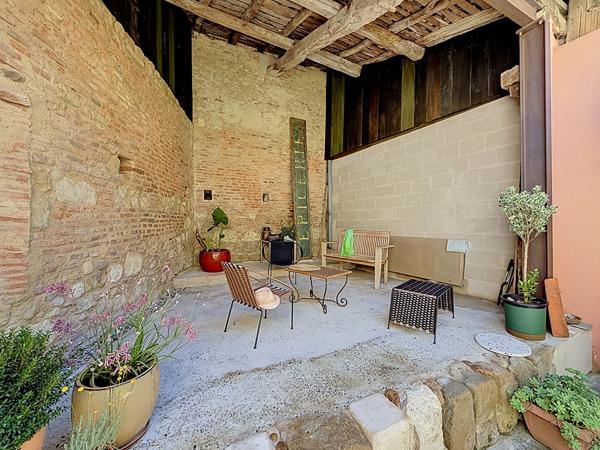 Maison de ville 3 chambres avec jardin à vendre à Aubiet
