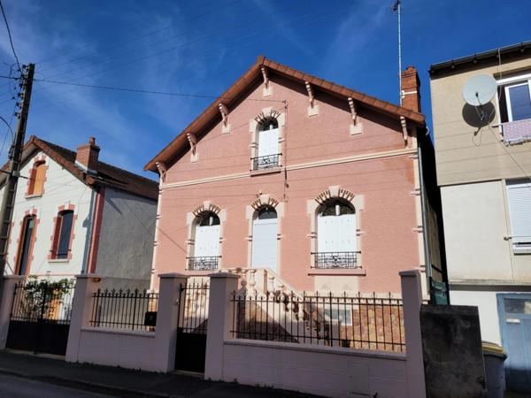 Maison individuelle à vendre 5 pièces MONTLUCON (03)