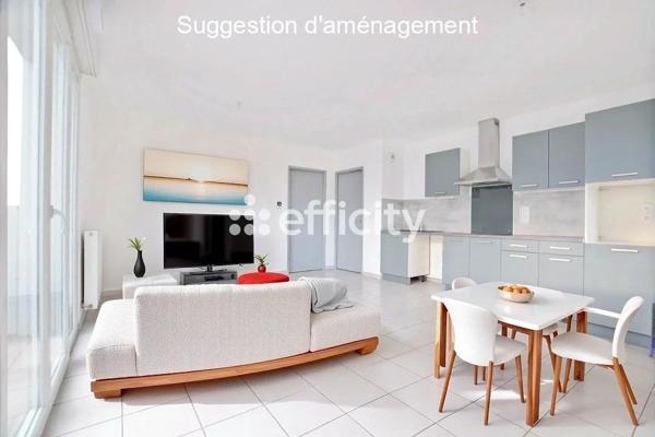 Appartement 3 pièces - 60 m² Exclusivité efficity