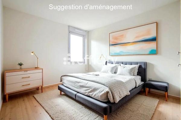 Appartement 3 pièces - 60 m² Exclusivité efficity