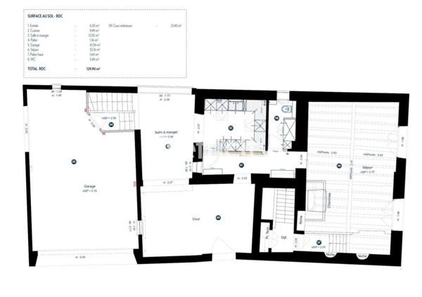 Maison 7 pièces - 200 m² Exclusivité efficity